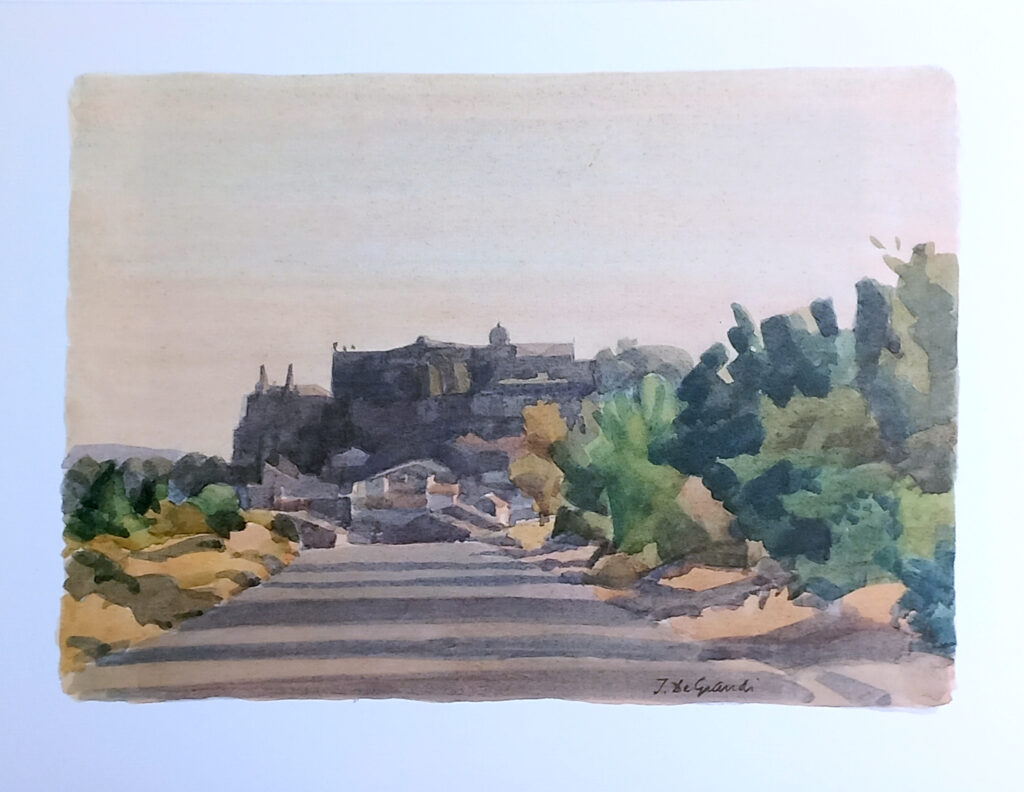 Album Grignan : Arrivée