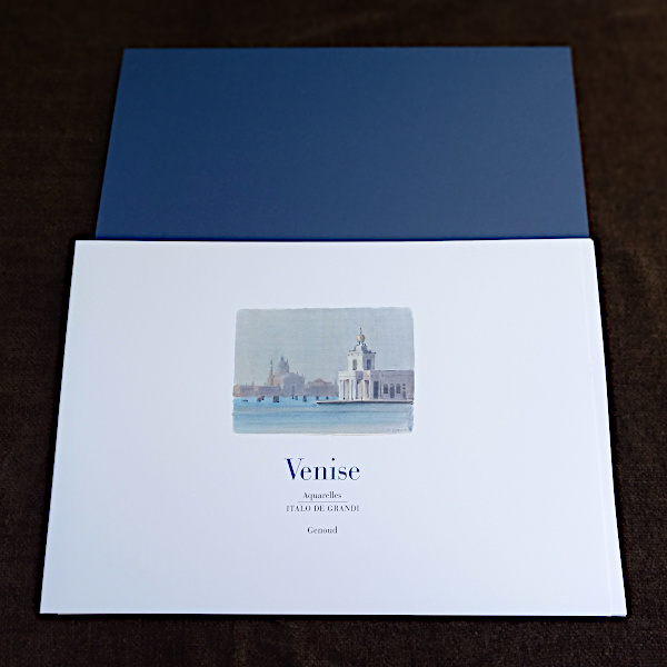 ALBUM Venise, Aquarelles d’Italo De Grandi