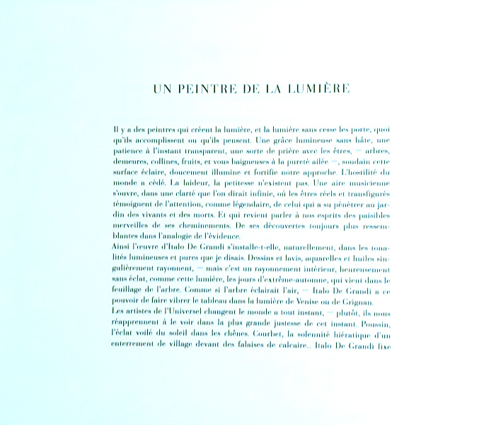 Album Venise : Texte J. Chessex