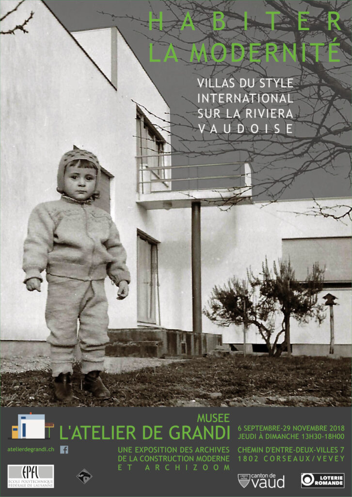 Affichette Habiter la modernité 2018