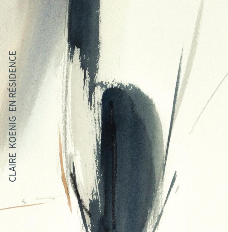 Catalogue Claire Koenig : 1ère de couverture