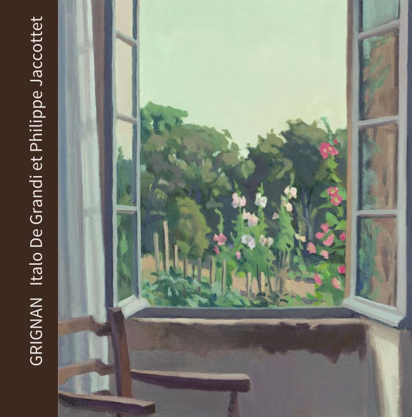 GRIGNAN Italo De Grandi et Philippe Jaccottet