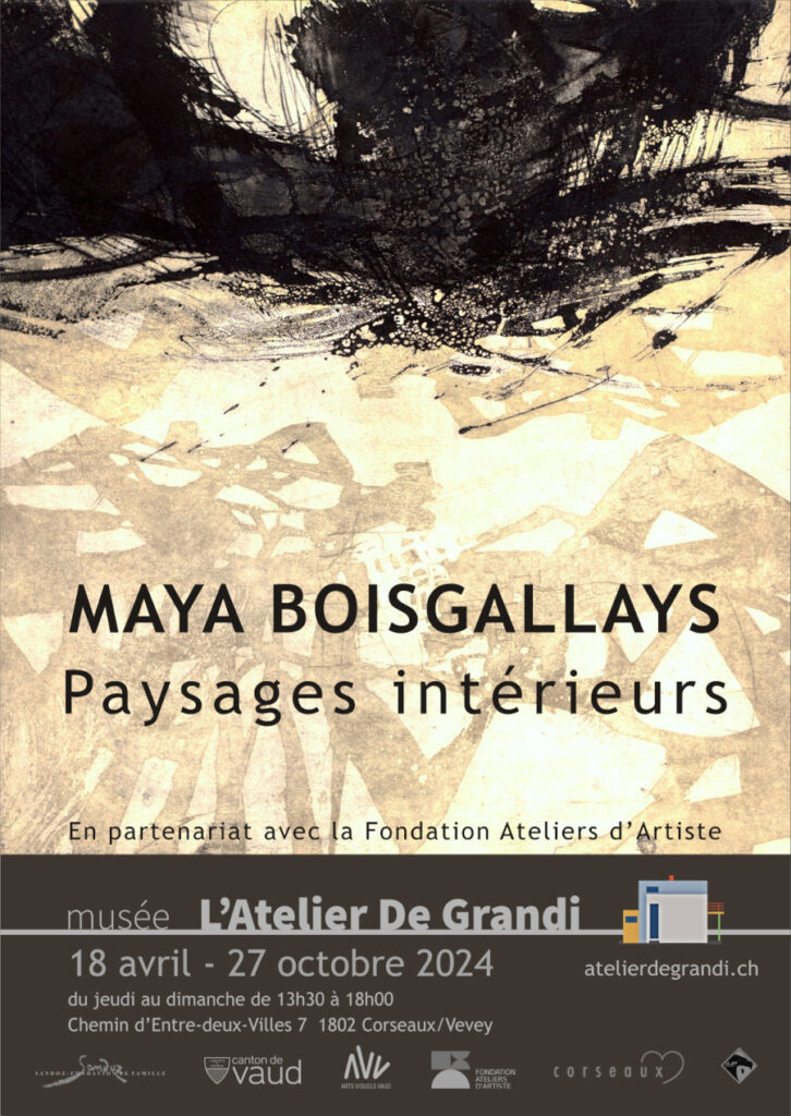 Affichette Maya Boisgallays 2024